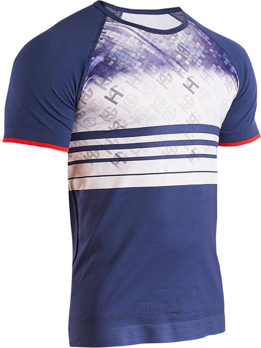 Sport Hg Crest T-shirt Met Korte Mouwen Blauw S Man
