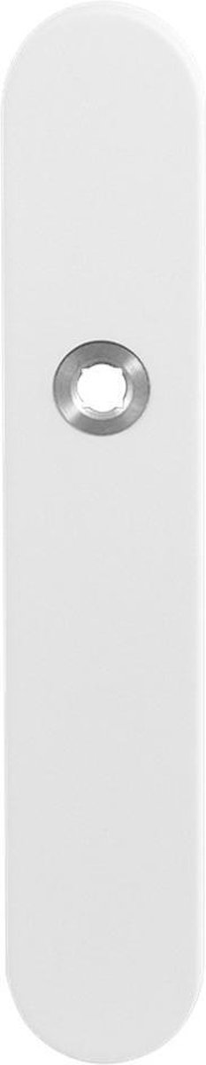 GPF Langschild afg enkelv 218x40x8,5mm PC55 wit