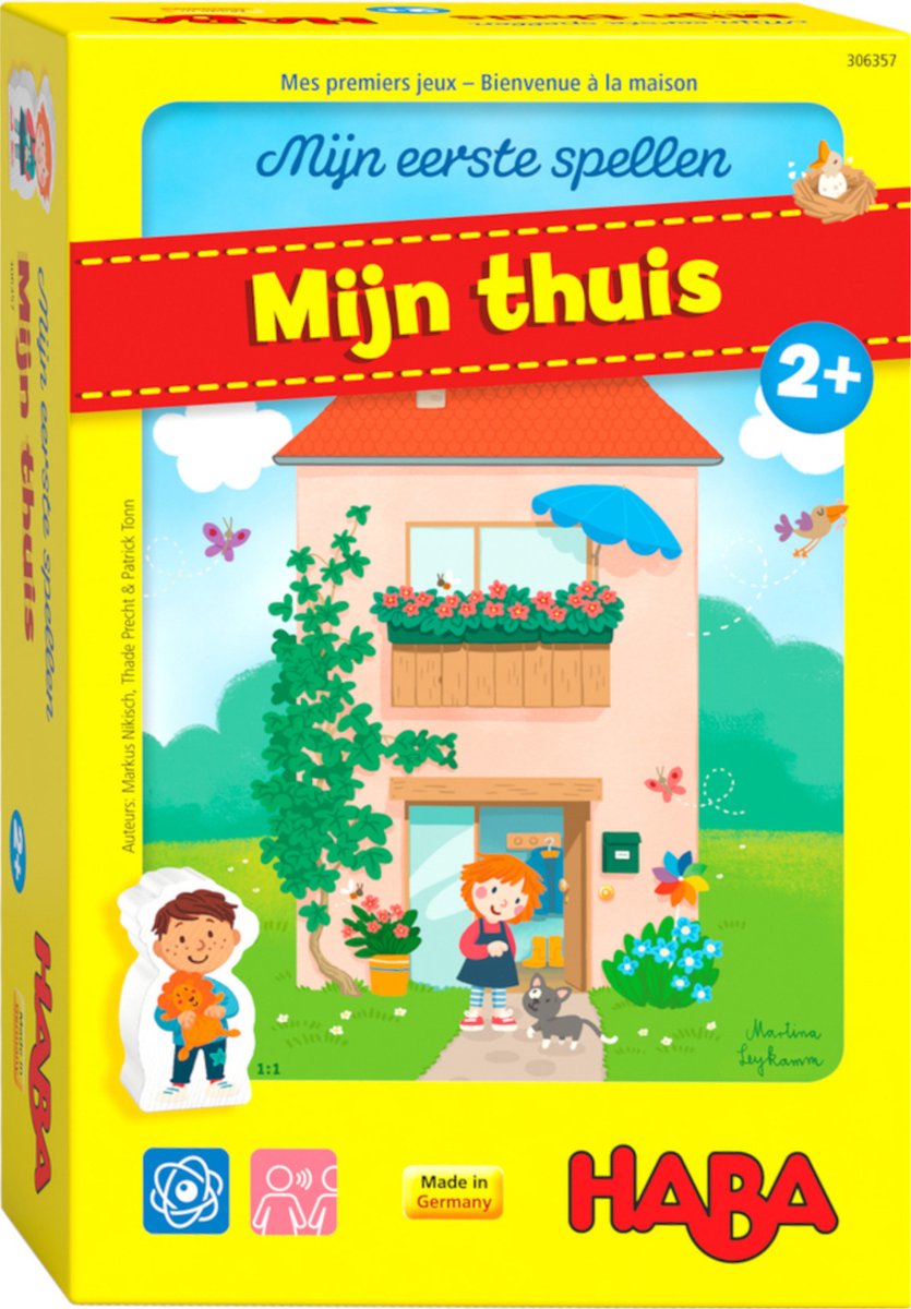 Haba Kinderspellen Mijn Thuis Junior 45-delig (nl)