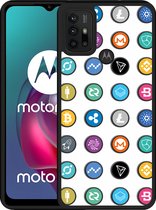 Motorola Moto G10 Hardcase hoesje Cryptocurrency - Designed by Cazy