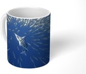 Mok - Koffiemok - Vissen - Zwaardvis - Water - Mokken - 350 ML - Beker - Koffiemokken - Theemok