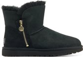 UGG Vrouwen Suède       Enkellaarsjes / Laarzen / Damesschoenen 1112481 - Zwart - Maat 44.5