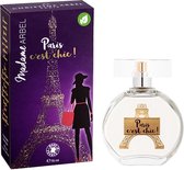 Madame Arbel Paris C'est Chic met Karamel, Iris en Musk.