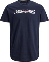 Jack & Jones T-shirt Theo Navy (Maat: 4XL)