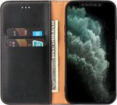 iPhone 13 Pro Max Wallet Hoesje met Magneetsluiting - Telefoonhoesje met vakjes voor pasjes en ingebouwde standaard - Mobiq Premium Business Wallet iPhone 13 Pro Max Beschermhoes z