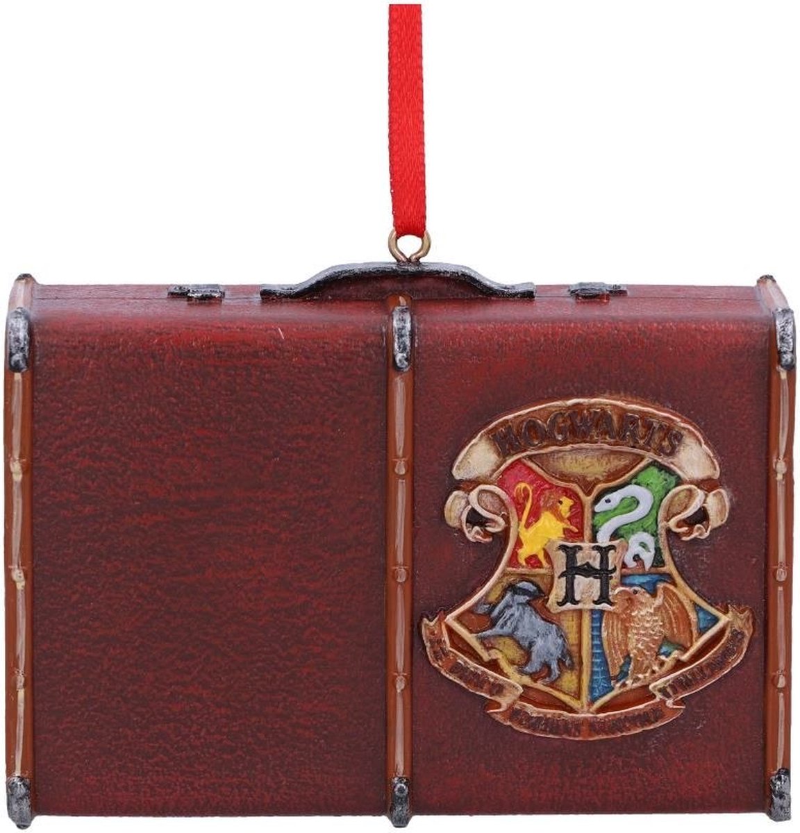 Harry Potter Nemesis Now - Harry Potter Kerstbal - Hogwarts Suitcase Hanging Ornament brown_colour