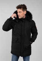 DEELUXE Parka met capuchon en bont SHARKSON Black