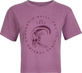 O'Neill T-Shirt Women Beach Wash Ss Berry Conserve Xl - Berry Conserve 100% Katoen Round Neck