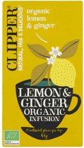 Clipper Thee Lemon & Ginger 20 stuks
