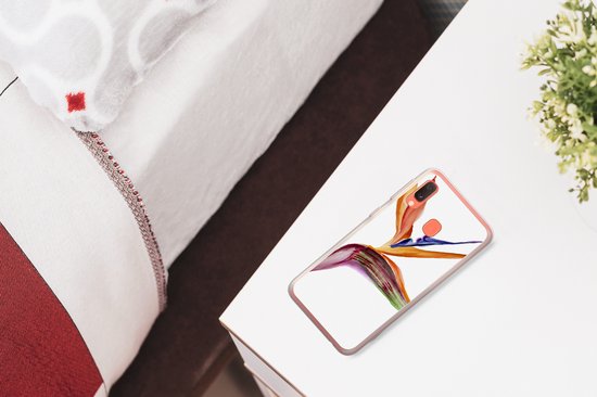 Étui Samsung Galaxy A20e - Strelitzia - Aquarelle - Fleurs - Étui de téléphone en Siliconen