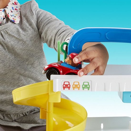 Fisher Price Little People Leerzame garage met lic Fisher Price Little People Leerzame garage met lic