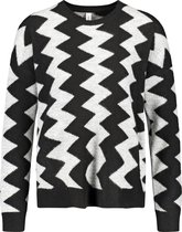 GERRY WEBER Dames Trui met zigzagmotief