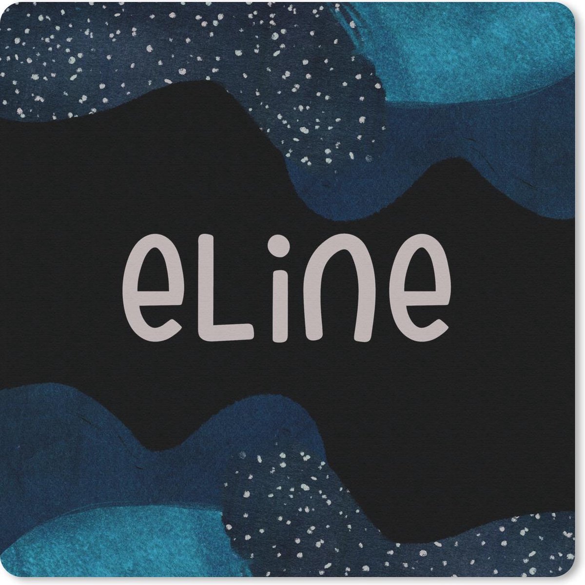 Muismat 30x30 cm - Mousepad Eline - Pastel - Meisje - Muismatten