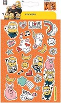 stickervel Minions Flat junior 19 x 11 cm papier oranje