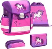 rugzakset Sparkling Unicorn 19 L polyester paars 4-delig