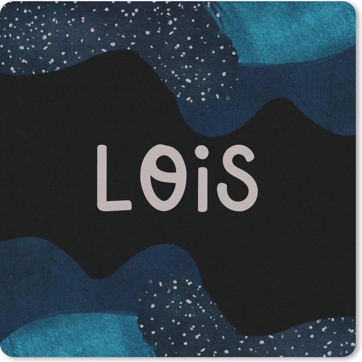 Muismat 20x20 cm - Mousepad Lois - Pastel - Meisje - Muismatten