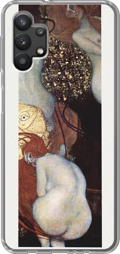 Coque Samsung Galaxy A32 5G - Poisson rouge - Gustav Klimt - Siliconen