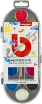 waterverfpallet junior 12 kleuren 2-delig