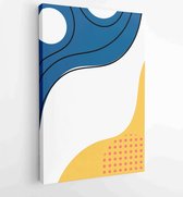Canvas schilderij - Social media banner template. Editable mockup for stories, post, blog, sale and promotion 1 - – 1710658246 - 80*60 Vertical