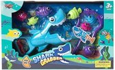 speelset Shark Grabber blauw/paars Large 30 cm