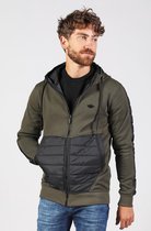 Gabbiano Vest Vest Met Capuchon En Rits 421720 Army 502 Mannen Maat - XL