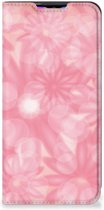 Stand Case Xiaomi Redmi 9 Telefoonhoesje Lente Bloemen