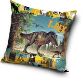 kussen T-Rex junior 40 x 40 cm katoen