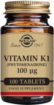 Vitamin K1 (Phytonadione) Solgar 100 mcg (100 tablets)