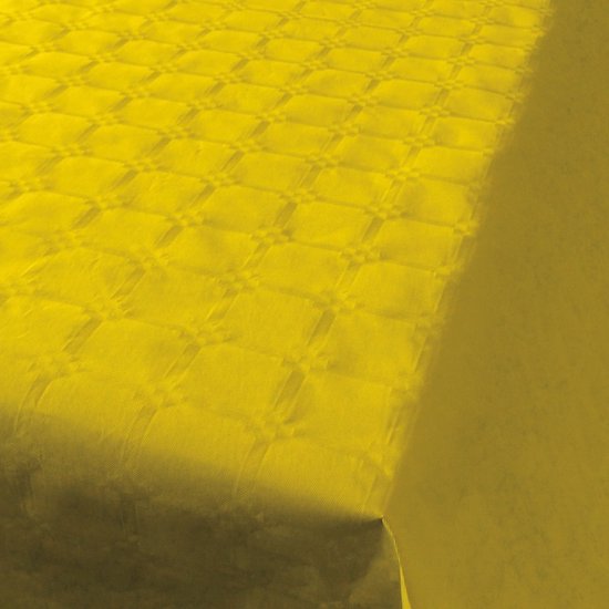 Geel papieren tafelkleed op rol - 800x118cm