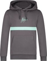 Malelions Junior Tonny Hoodie - Antra/Mint - 2 | 92