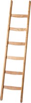 Houten bibliotheekladder -  12 sporten (325 cm)