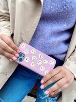 iPhone XS Max Case - Smiley Colors Pink - iPhone Plain Case