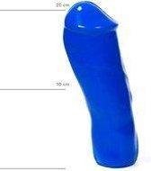 All Blue Dildo 20 x 6 cm - blauw