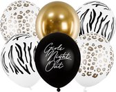 Ballonnen 'Girls Night Out' - 6 stuks