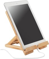 Tablet houder van bamboe - Tablet standaard houder - Tablet standaard universeel - iPad houder - Tablet standaard - iPad standaard voor iPad - iPad standaard houder - iPad standaard stafel