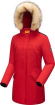 Subprime - Dames Jas winter Holette Parka - Rood - Maat XXL