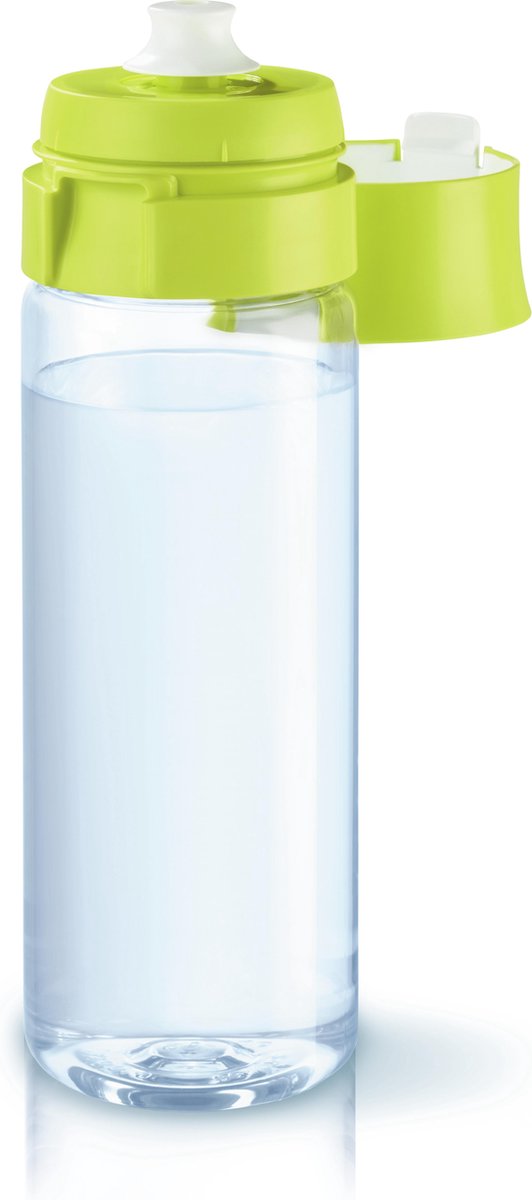 BRITA Gourde filtrante transparente verte + 1 filtre MicroDisc inclus pas  cher 