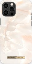 iDeal of Sweden hoesje voor iPhone 13 Pro Max - Hardcase Backcover - Fashion Case - Rose Pearl Marble