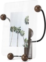 Umbra - Fotodisplay - Fotolijst Woody - large - foto 20 x 25 cm - glas - zwart/walnoot