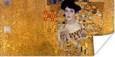 Poster Portret van Adèle Bloch-Bauer I - Schilderij van Gustav Klimt - 160x80 cm