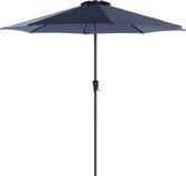Parasol tuinparasol marktparasol marineblauw
