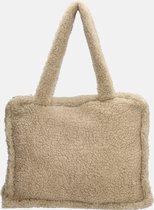 Charm London Fluffy Teddy Shopper Westfield Taupe