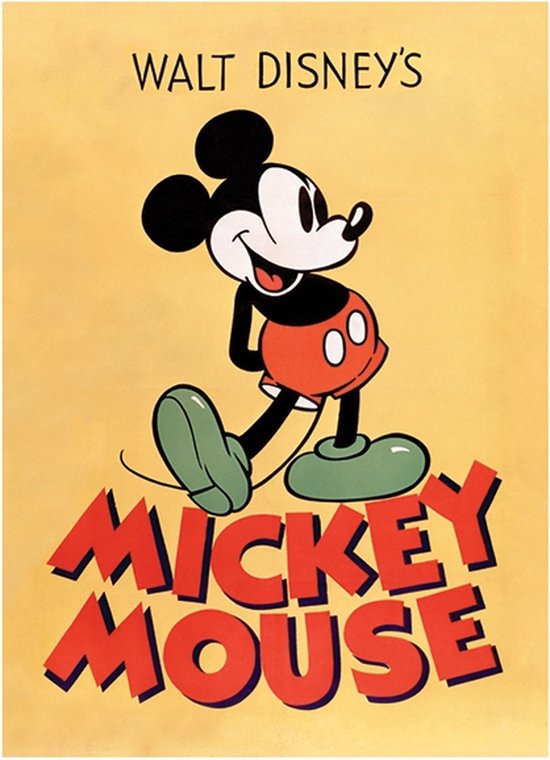 Pyramid Poster - Mickey Mouse Mickey - 80 X 60 Cm - Multicolor