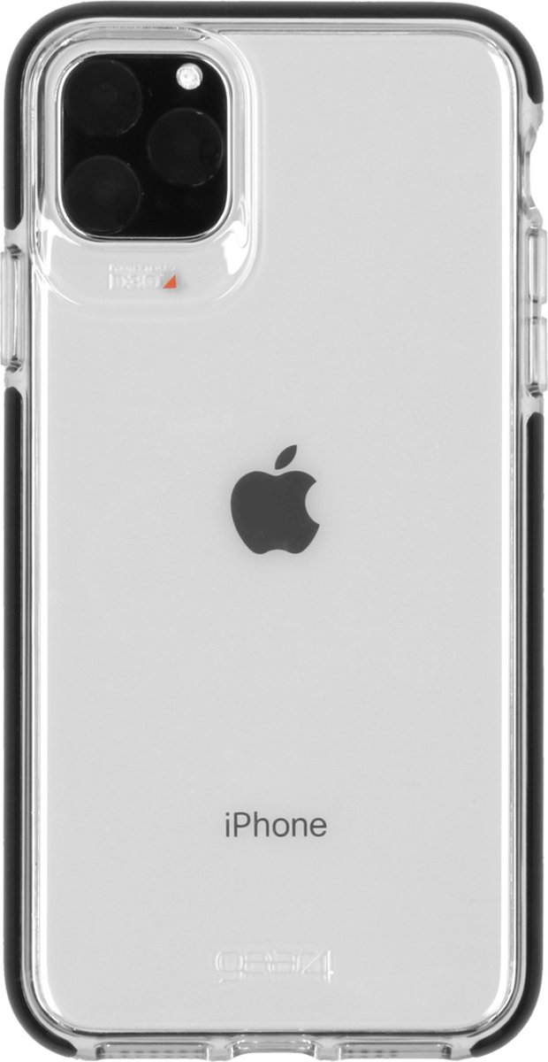 Gear4 Piccadilly case bescherming iPhone 11 Pro Max hoesje - transparant black