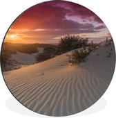 WallCircle - Wall Circle - Wall Circle - Pays- Nederland - Soleil - Plage - Aluminium - Dibond - 90x90 cm - Intérieur et Extérieur