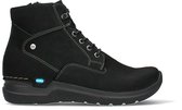 Wolky Veterschoenen Whynot zwart nubuck