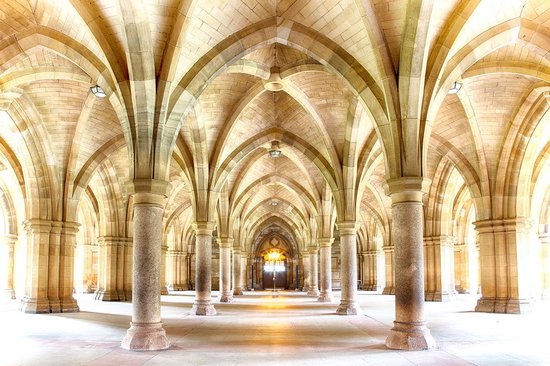 Monastery of glasgow – 90cm x60cm - Fotokunst op PlexiglasⓇ incl. certificaat & garantie.