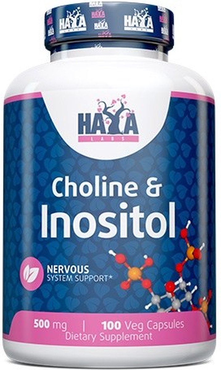 Choline & Inositol 100v-caps - Haya Labs
