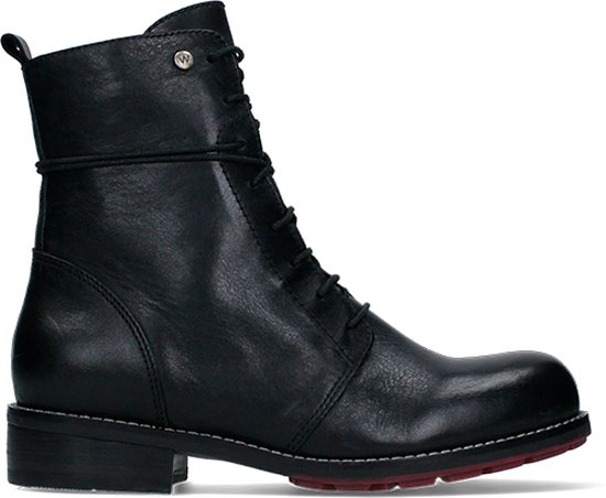 Wolky Biker boots Murray XW zwart leer