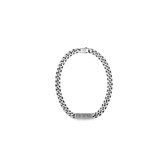 Guess Heren-Ketting Roestvrijstaal One Size Zilver 32018473